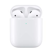 iuchoice  Air pods Fast Wireless Charging Charger Cover Case Box Replacement for Apple Airpods 1/2th Headphones