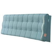 Mat Cushion - Bed Cushion Cushion Headboard Backrest Soft Bag - Home Bedroom Reading Rest Pillow - Bed Cover - Linen Lumbar Pillow Sofa Cushion (Color : A, Size : 150x10x60cm)