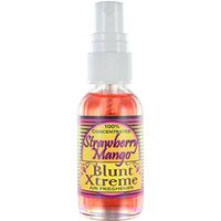 Blunt Xtreme Ultimate Strawberry Mango Air Freshener - 100% Ultra Concentrated Oil Based Spray - Ideal for Bathroom, Home, Car & More - Smokers’ 1st Choice - Long Lasting Effects - 1oz Bottle