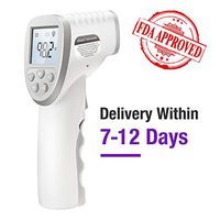 Digital Infrared Forehead Thermometer for Adults Baby Kids, Non-Contact Medical Forehead and Ear Thermometer for Fever, FDA Approved, Support Fahrenheit