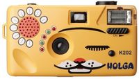 Powershovel Holga K202 Orange Nya-Nya Cat 35mm Camera Superheadz