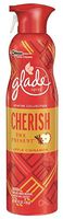 Glade Premium Air Freshener Spray - Winter Collection 2015 - Cherish The Present - Apple Cinnamon - Net Wt. 9.7 OZ (274 g) Per Can - One Can