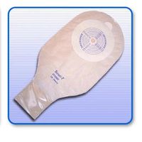 Securi-T USA 12" 1-Piece Extended Wear Drainable Pouch Opaque Cut-to-Fit 1 Curved Tail Closure (Box of 10)
