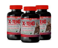 Testosterone Booster libido for Men - X-TEND - Testosterone Booster for Men - l-arginine Extra Strength - 3 Bottles 180 Tablets