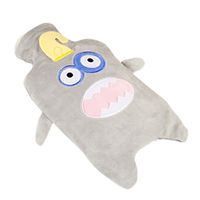 1L Hot-Water Bottle Water Bag Water Injection handwarmer Pocket Monster Grey