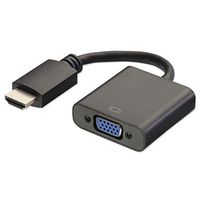 ETbotu HDMI to VGA Converter Adapter Cable (Black)