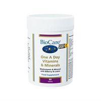 Biocare One-A-Day Multivitamins & Minerals 60 Tablets