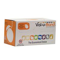 Val-U-Band 10-6112 Latex Free Exercise Band, Orange