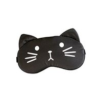 CHUANGLI Kawaii Animal Ear Sleeping Mask Blindfold Lighting Blocked Eye Mask Cover Eye Shade