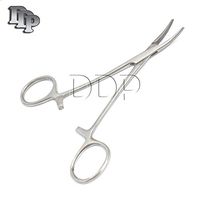 DDP HALSTEAD HEMOSTATIC MOSQUITO FORCEPS, STAINLESS STEEL, CURVED, 5 IN