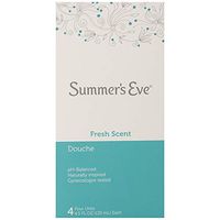 Summer's Eve Douche Fresh Scent 4 Each (Pack of 3)