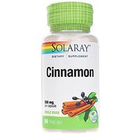 Solaray Cinnamon Bark Capsules, 500 mg, 60 Count