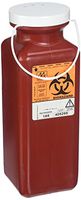 PT# 185 PT# # 185- Container Sharps-Tainer Non-Stackable Small Red 1.7qt Ea by, Medical Action Industries