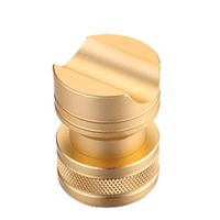 Beautifultracy Portable Cigar Holder Outdoor Cigar Stand (Gold)