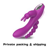 Compact Handheld Electric Massager Wireless USB Rechargeable Silicone Material Whisper-Quiet Vibrantor for Women,Using at Home/Car/Travel(Purple)