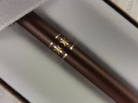 Cross Made in The USA Century Classic Ladies with Gold Velvet Mid-Ring, Burgundy Barrel, and 14KT Gold Appointments 0.5mm Pencil