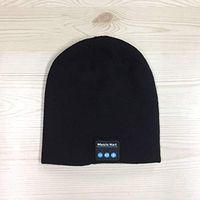HIGHEVER blutoothhat01 Bluetooth Hat, Black