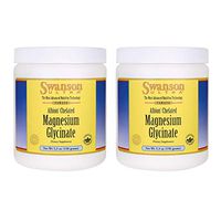 Swanson Albion Chelated Magnesium Glycinate 5.3 Ounce (150 g) Pwdr (2 Pack)