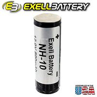 Exell Rechargeable NH10 12V NiMH Battery for Flash 10-V500RH Rollei E36RE