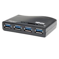 Tripp Lite 4-Port USB 3.0 SuperSpeed Hub - hub - 4 ports - desktop - U360-004-R