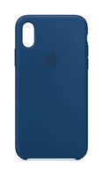 Apple Silicone Case (for iPhone Xs) - Blue Horizon