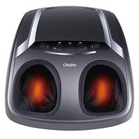 Electric Foot Massager, Ohuhu Shiatsu Deep Kneading Therapy Foot Massage with Heat for Relieve Foot Pain from Plantar Fasciitis, Improve Blood Circulation Mother's Day Gifts for Home Office Relaxing