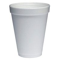 Disp. Cold/Hot Cup, 12 oz., White, PK1000
