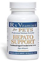 Rx Vitamins for Pets Hepato Support For Dogs & Cats - Veterinary Nutritional Formula for Liver Support - Hypoallergenic - 90 Capsules