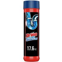 Drano Kitchen Granules Drain Clog Remover and Cleaner, Unclogs blockage from Grease or Cooking Oil, 17.6 oz