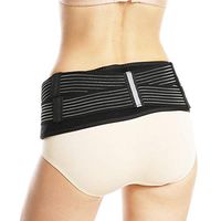 neversaynever Sacroiliac SI Joint Hip Belt, Breathable Anti-Slip Pelvic and Lower Back Support, Brace Pain Relief Sciatica, Pelvis Lumbar Nerve Leg Pain for Men and Women