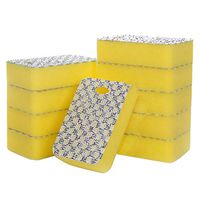 Gonikm 10Pcs Sponge Cleaning Tool Kitchen Dish Cleaning Cloth Scouring Pad With Hole Scouring Pads & Sticks