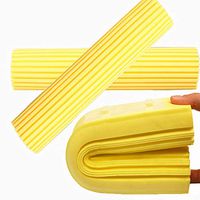 Mop Head Refill - Household Sponge Mop Head Refill Replacement Home Floor Cleaning Mops Pad - Disposable Refill Pads Stone Velcro Head Floor Cleaning Natural Floors Bona