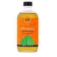 Stimulating Herbal Massage Oil, 8 Fluid oz (237ml)