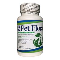 Pet Flora -Soil based Broad Spectrum Prebiotic Probiotic -120 Capsules