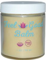 Herbal Healing Feel Good Balm with Arnica, Ashwagandha and Menthol, Soothing, Relaxing, Rejuvenating Massage Balm, Made in USA (Feel Good 4 oz)