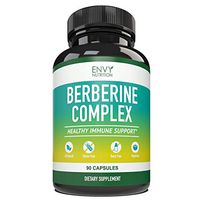 Berberine Complex Supplement - Supports Healthy Blood Sugar Level, Heart Health, Immune System and Weight Loss - 90 Capsules