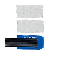 Ice Wraptor, Cold Therapy and Compression, Includes 2 (5"x 10") ThemaFreeze Sheets, Pain Relief from Sore Muscles, Fits (5” x 10”) Ice Pack