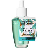 Bath and Body Works VANILLA BALSAM Wallflowers Fragrance Refill 0.8 Fluid Ounce (2019 Holiday Edition)