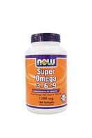 Super Omega 3-6-9 1200mg 180 Softgels (Pack of 2)