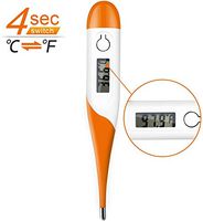 Thermometer for Fever, Adoric Baby Thermometer - Accurate and Fast Readings Digital Rectal/Oral Thermometer for Babies and Adults