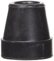 Drive Medical Base Quad Cane Tips, 3/4 Inch, Black
