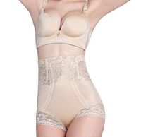 Ewandastore Postpartum Recovery Waist Support Belt,Pelvis Underwear Pants Abdomen Binder Weight Loss Waist Trimmer Corset,Nude,L