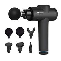 Massage Gun with Carrying Case, Professional Deep Tissue Massager for Athletes with 6 Speed Strength Levels for Muscle Soreness Relieves