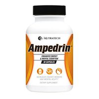 Ampedrin –Energy Pills and Nootropic Brain Booster for Enhanced Mental Clarity and Focus with Caffeine and Other Powerful Stimulants!