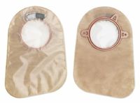 New Image Filtered Ostomy Pouch Two-Piece System 9 Inch Length Closed End, 18324 - Pack of 30