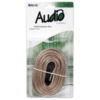 Luxtronic A1825 18 Gauge Clear Speaker Wire, 25 Ft.