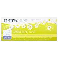 Natracare Organic Ultra Thin Cotton Pantyliners 22 per pack (PACK OF 6)