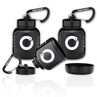On My Whey - Portable Protein and Supplement Powder Funnel Key-Chain - Modern 3-Pack