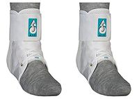 Med Spec ASO Ankle Stabilizer (Medium, 2 Pack, White)
