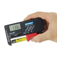 GaoCold Battery Tester, Universal Battery Checker for AA AAA C D 9V 1.5V Button Cell Batteries